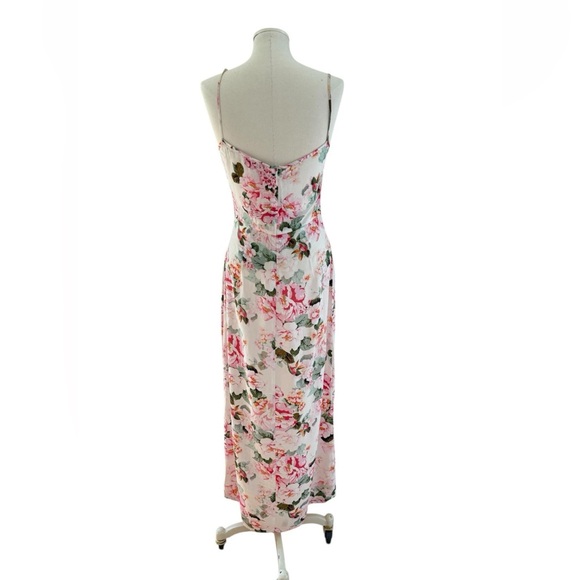 Favorite Daughter The One That Got Away Collection Midi Floral Slip Dress Sz 8 - Picture 4 of 7